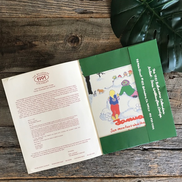 The Belvedere Calendar Sara Wellington Dodge No. 3 - Picture 4 of 7